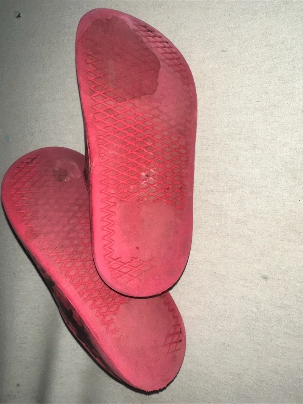 Kids OS Red & Black Slip-On Clog